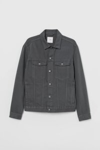 Куртка джинсова H&M XS Темно-сірий 29075897959