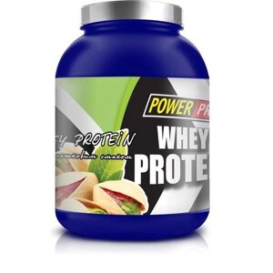 Протеїн Power Pro Whey Protein 2000 g/50 servings/ Фісташки