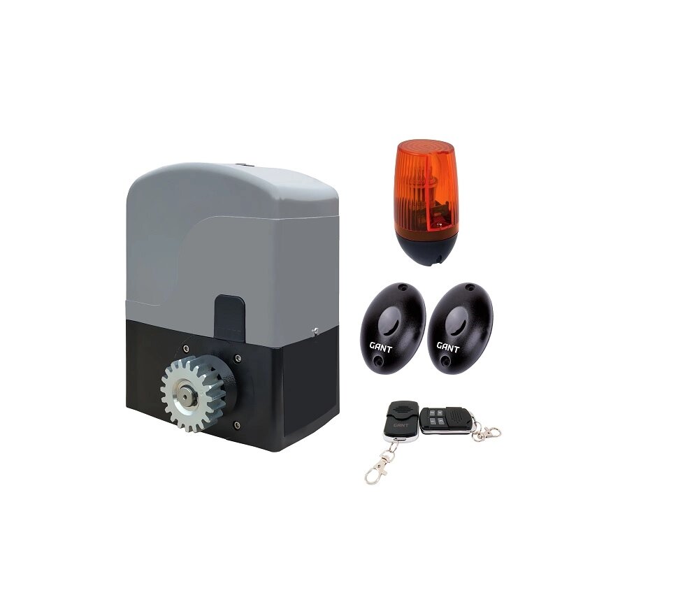 Комплект SET IZ-1200 електропривод + пульт дистанційного керування 4-х канальний + PULSAR mini сигнальна лампа + IR30M від компанії DOORSERVICE - фото 1