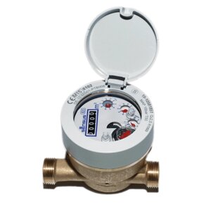 Високоточний однострйний лічильник холодної води 820 (полумокроход) 20 мм