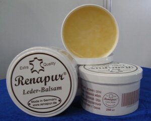 Крем-бальзам Renapur для виробів зі шкіри будь-якого кольору (Німеччина), 250 мл