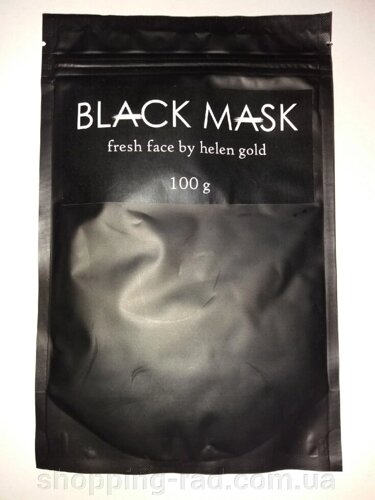 Black Mask fresh face by Helen Gold від чорних крапок і прищів