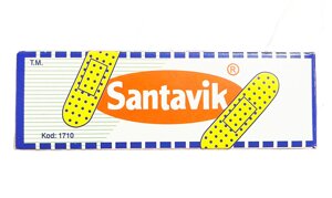 Пластир Santavik 7 х 1,8 см, 10 шт в уп.