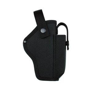 Кобура поясна Beretta 92 з чохлом під магазин (Oxford 600D, чорна)