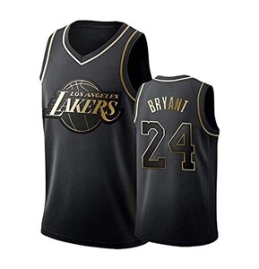 Баскетбольна джерсі NBA Los Angeles Lakers №24 Kobe Bryant Black Print