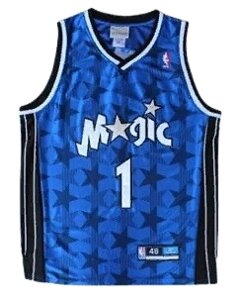 Баскетбольна форма NBA Orlando Magic Tracy McGrady № 1 синя