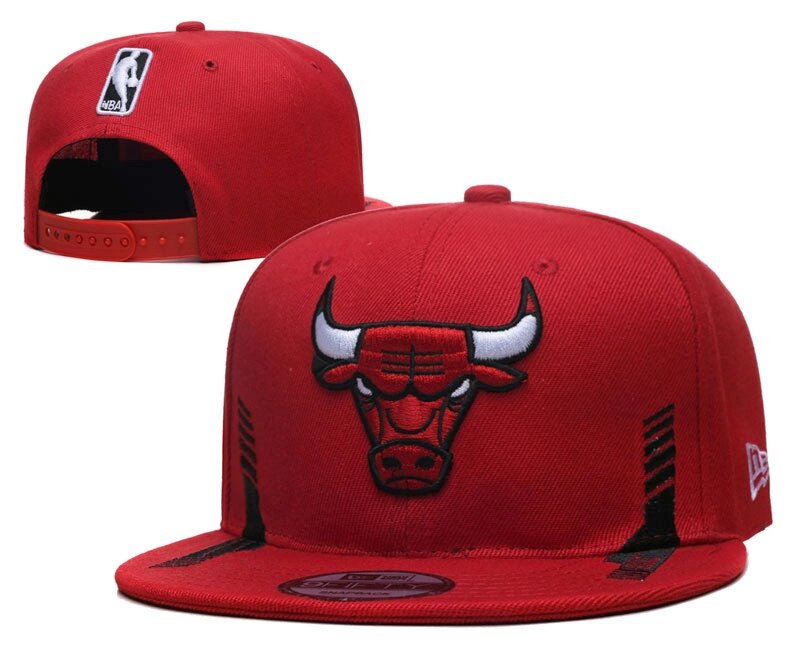Баскетбольні снепбеки NBA Chicago Bulls Red - фото