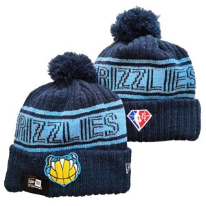 В'язані зимові шапки з логотипами NBA Memphis Grizzlies