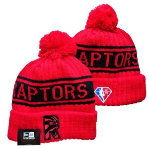 В'язані зимові шапки з логотипами NBA Toronto Raptors