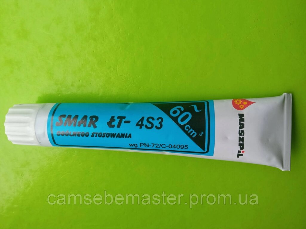 Мастило SMAR LT | T-4S3, універсальне (-20/+130), 60 мл, для редуктора м'ясорубки від компанії СамСебеМастер - фото 1