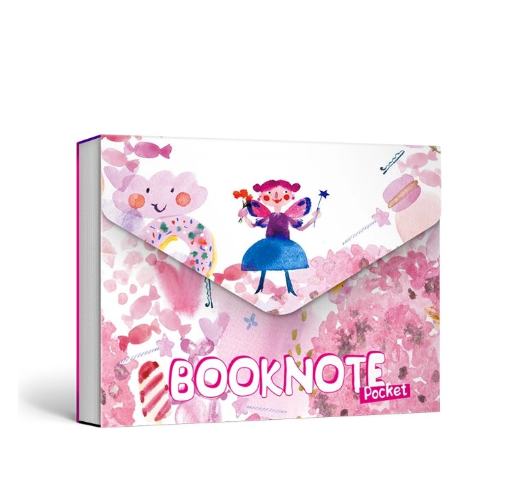 Блокнот Рожева фея. Booknote Pocket. (ARTBOOKS) від компанії Книгарня БУККАФЕ - фото 1