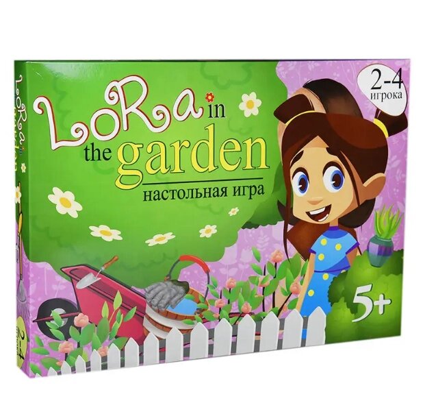 Настільна гра Lora in the garden (Strateg) від компанії Книгарня БУККАФЕ - фото 1