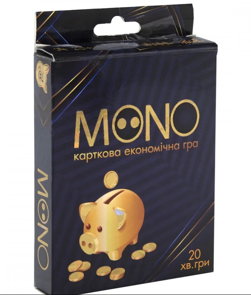 Настільна гра Mono 30569 (Strateg) (укр.) від компанії Книгарня БУККАФЕ - фото 1
