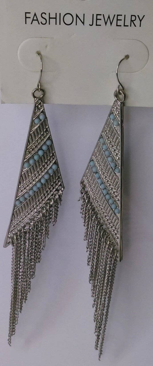 Сережки у східному стилі (Fashion jewelry) від компанії Книгарня БУККАФЕ - фото 1