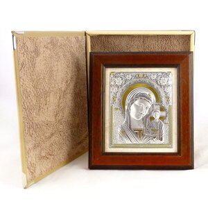 Ікона Казанська у дерев'яний рамці Гранд Презент 2042