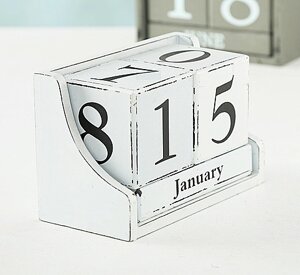 Настільний вічний календар МДФ 17x11x9см Гранд Презент 8417700