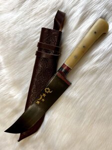 Узбецький ніж-пчак ручної роботи 28 см Гранд Презент 007Кістка