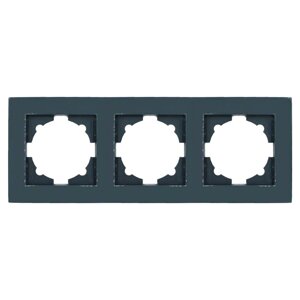 Рамка EL-BI VEGA Colorline темно-синя 3-на