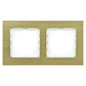 Рамка Nilson Alegra золотий алюміній 2-на