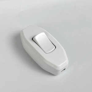 Вимикач Violux навісний 6А 250В біло-білий для бра