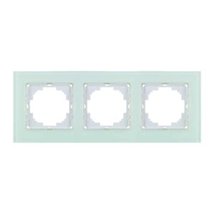 Рамка Nilson Alegra скло біле 3-на