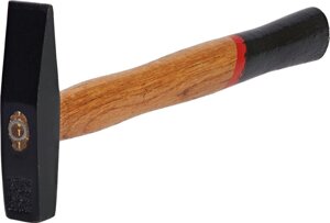 Молоток слюсарний з дерев'яною ручкою 300гр.