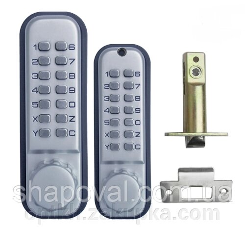 Накладний кодовий замок LOCK KOD 1702 клавиатура з двох сторін, двосторонній кодовий замок. від компанії СПД Лініченка С Н - фото 1