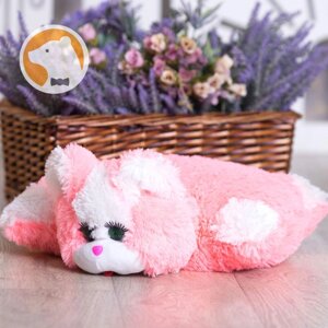 Подушка-іграшка Кішка, рожева