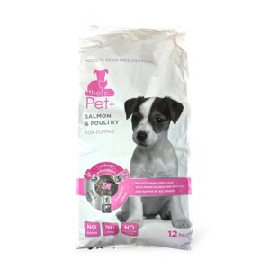 Сухий корм для цуценят всех порід thePet+ холістик беззерновий лосось і курка 12 кг