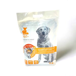 Сухий корм для літніх та з надмірною вагою собак thePet+ холістік беззерновий курка 2.8 кг