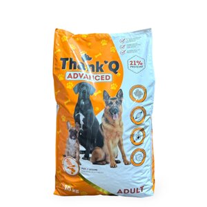 Сухий корм Thank'Q Advanced для дорослих собак усіх порід із куркою 10 кг