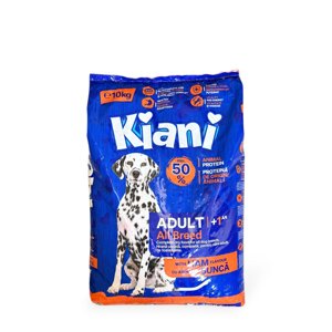 Сухий корм для собак KIANI DOG PETFOOD зі смаком шинки 10 кг в Закарпатській області від компанії Grand Eco Trade