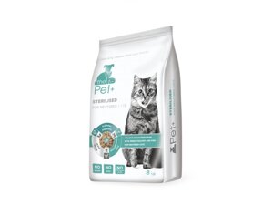 Сухий корм для стерилізованих котів thePet+ холістік беззерновий курка та риба 8 кг