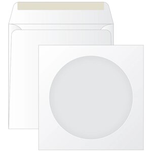 Конверт білий для CD (50/1000)