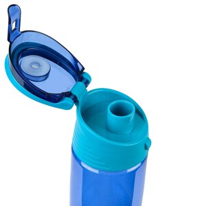 Пляшечка для води 550 мл блакитно-бірюзова Kite
