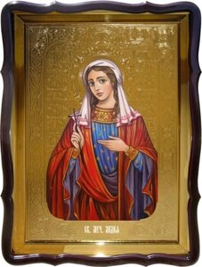 Ікона Св. Лідії, 80 см х 60 см, фігурна рама