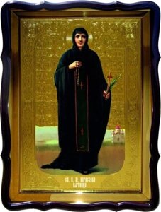 Ікона Св. Параскеви П 'ятниці (ростова) № 2, 80 см х 60 см, фігурна рама