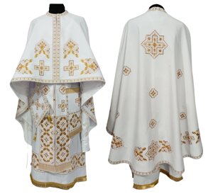 Облачення грецького крою № 7059 (габардин) з підризником