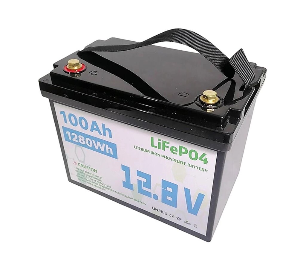 Акумулятор LiFePo 4 UKC 12.8V 100Ah від компанії Опт, роздріб інтернет магазин Familyshop - фото 1