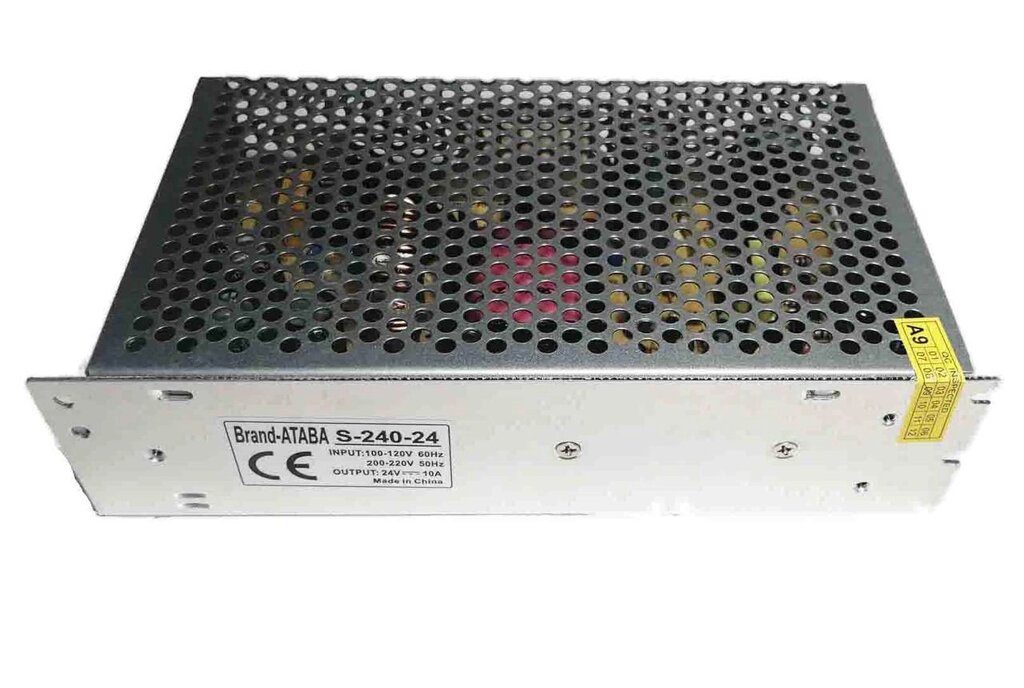 Блок питания 24V 10A METAL ##от компании## Опт, розница интернет магазин Familyshop - ##фото## 1