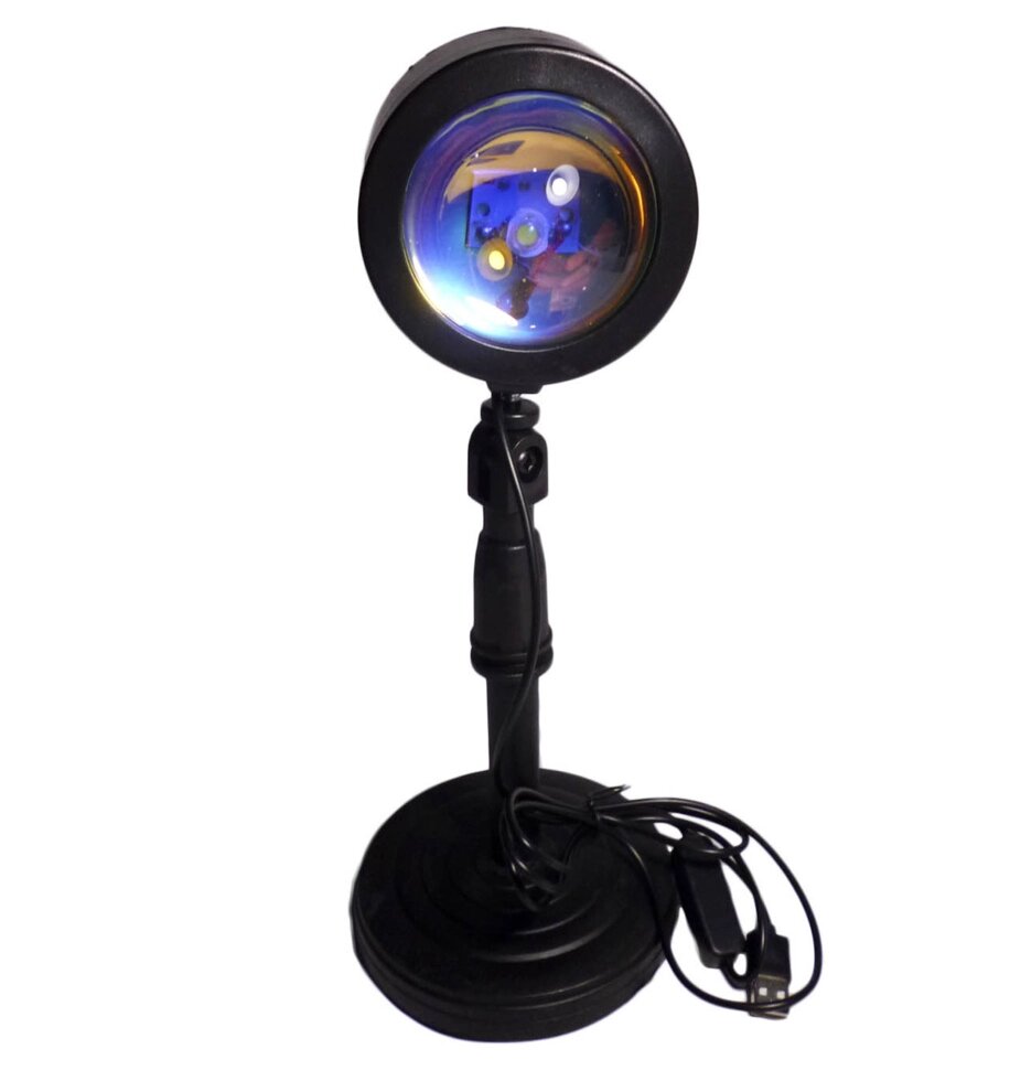 Лампа атмосферна ЗАХІД Atmosphere Sunset Lamp Q07 ##от компании## Опт, роздріб інтернет магазин Familyshop - ##фото## 1