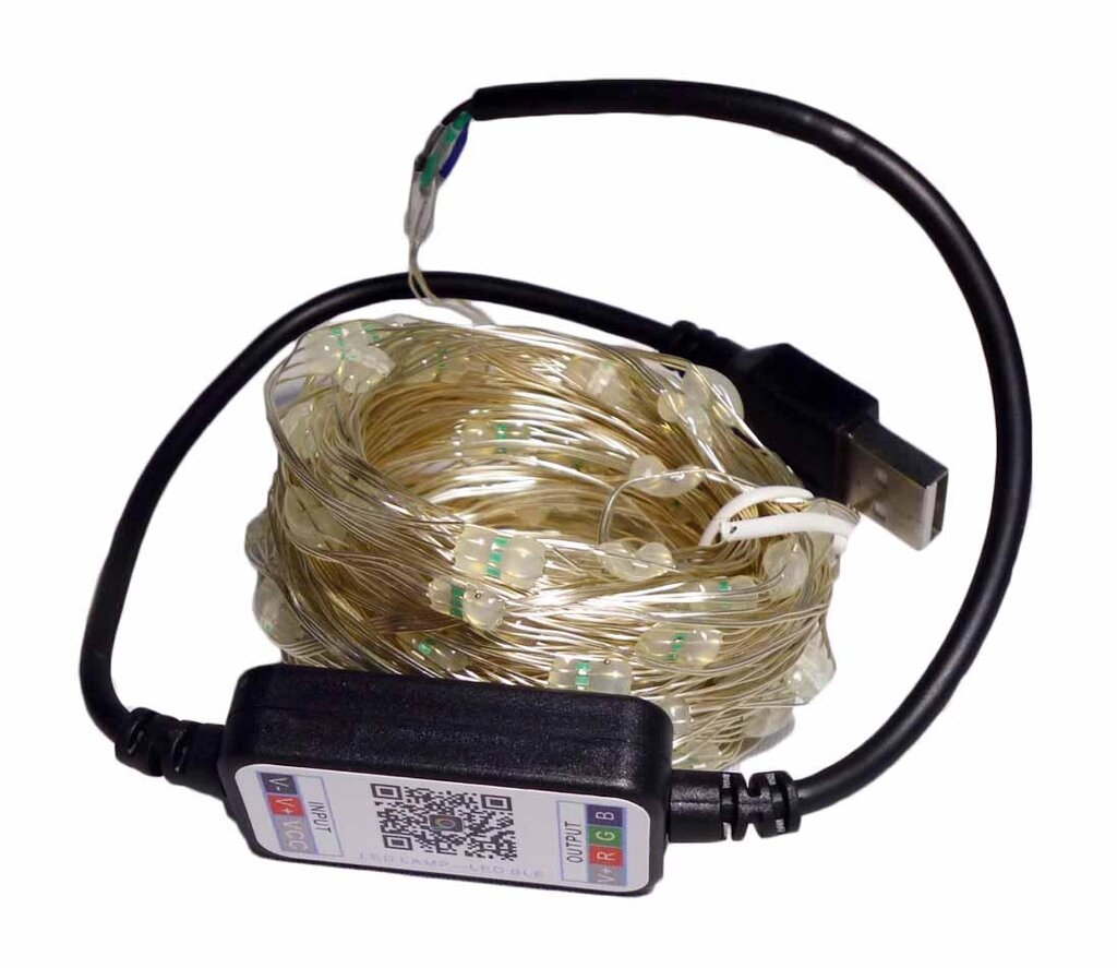 Led гірлянда c bluetooth і управлінням з телефону + 10 meter, APP BT ##от компании## Опт, роздріб інтернет магазин Familyshop - ##фото## 1