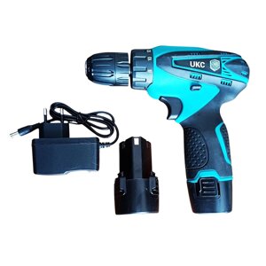 Шуруповерт 2 акумулятори 12V в кейсі 21W