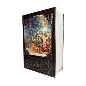 Різдвяний світильник книга WDL-24023A 19,1 см