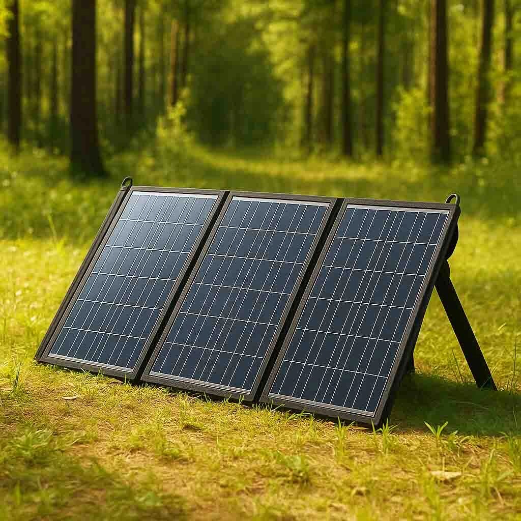 Розкладна сонячна панель 45 W GD-ZD1845 від компанії Опт, роздріб інтернет магазин Familyshop - фото 1