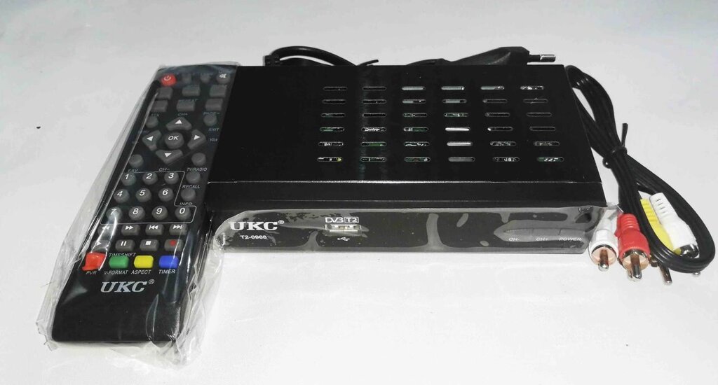 Тюнер DVB-T2 0968 METAL с поддержкой wifi 2 USB ##от компании## Опт, розница интернет магазин Familyshop - ##фото## 1