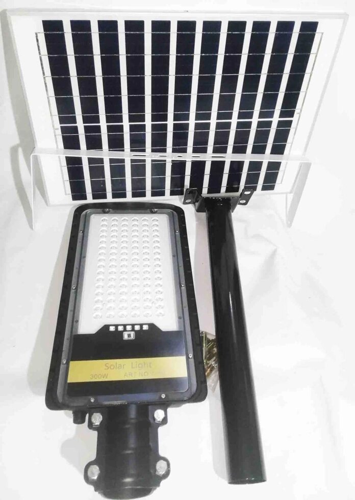 Уличный фонарь на столб solar street JD 298 300W с пультом ДУ ##от компании## Опт, розница интернет магазин Familyshop - ##фото## 1