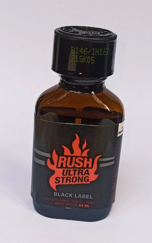 Попперс RUSH ULTRA STRONG Black 24 ml ##от компании## poppersoff Попперс Киев Украина. Купить с доставкой - ##фото## 1