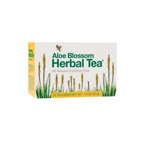 Трав'яний Чай з Квітами Алое, Форевер, США, Aloe Blossom Herbal Tea, 25 пакетиків