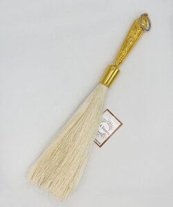 Кропило (натуральний ворс) з латунною ручкою, 35 см